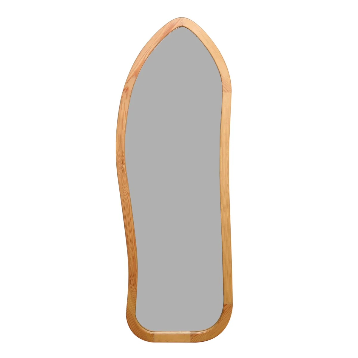 Oafleaf Wall Mirror – Modern Wooden Frame Decorative Mirror - Image 3