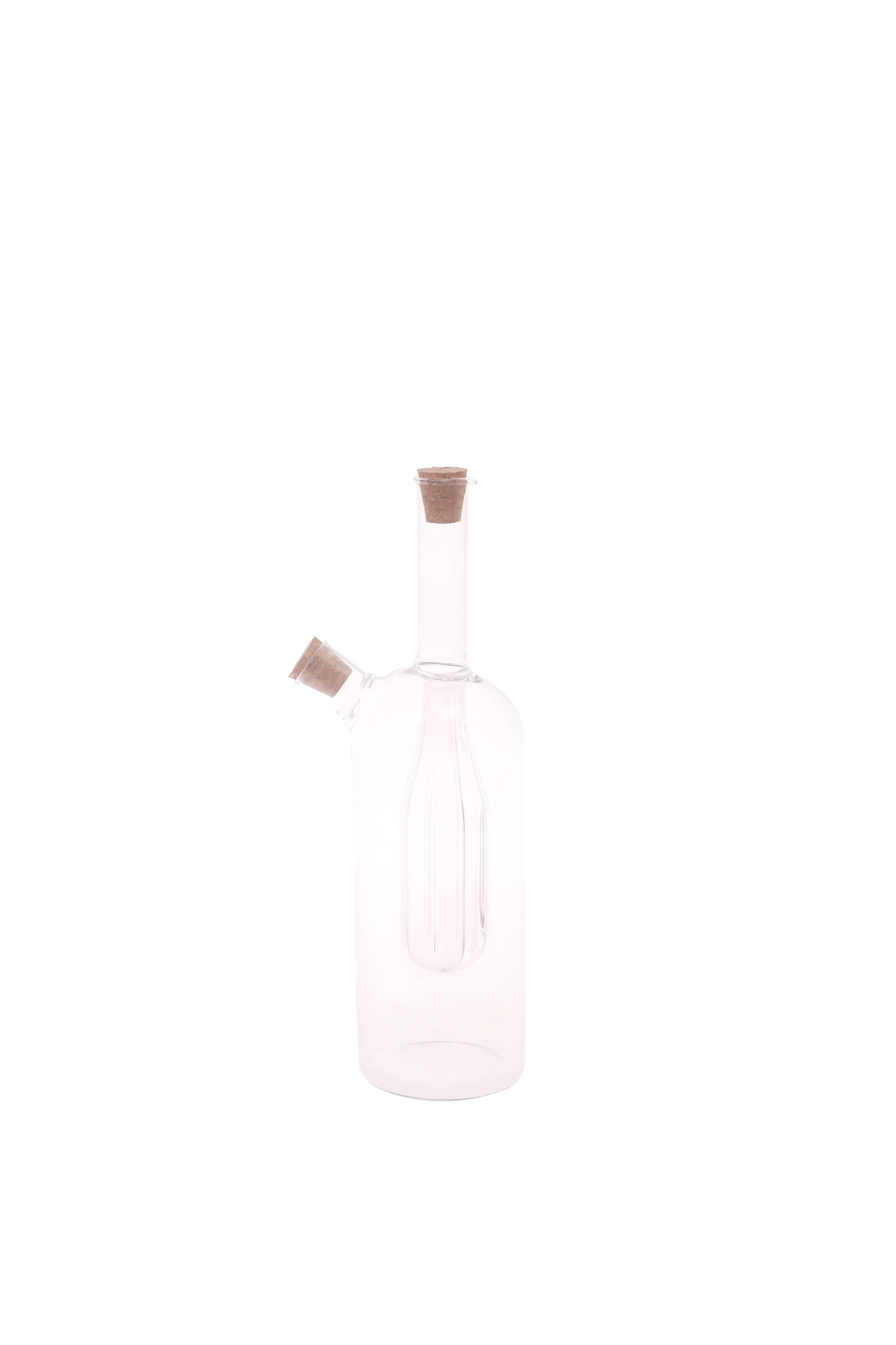 Oil Bottle Transparent 3.25 X 3.25 X 10.25 Inch JLX-016 - Image 2