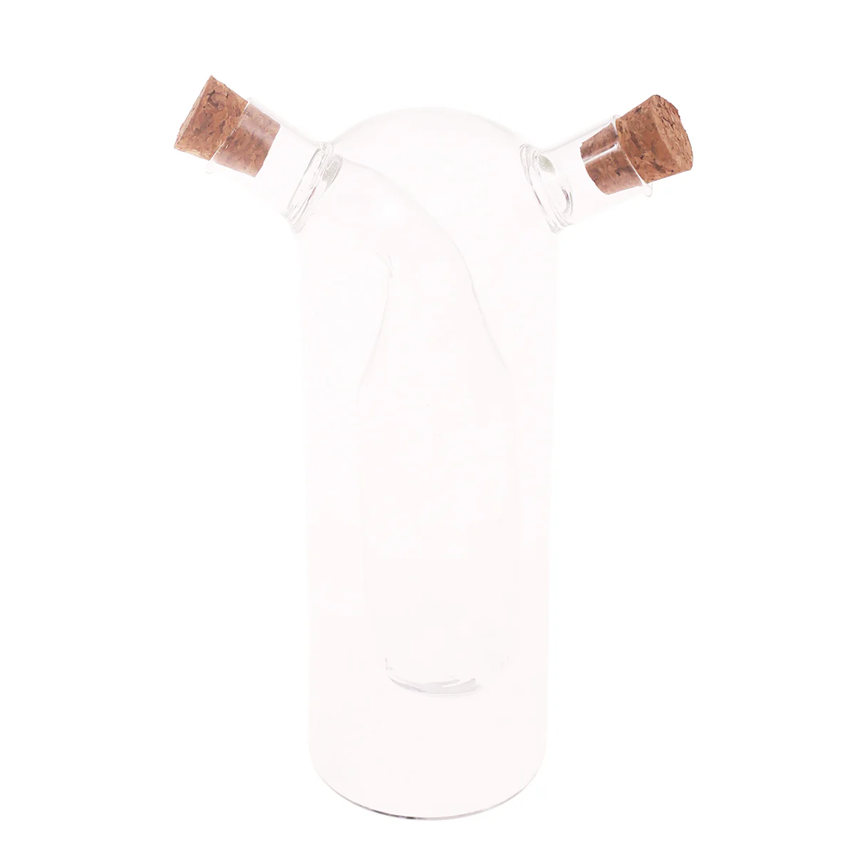 Oil Bottle Transparent 3.5 X 3.5 X 8 Inch JLX-017 - Image 2