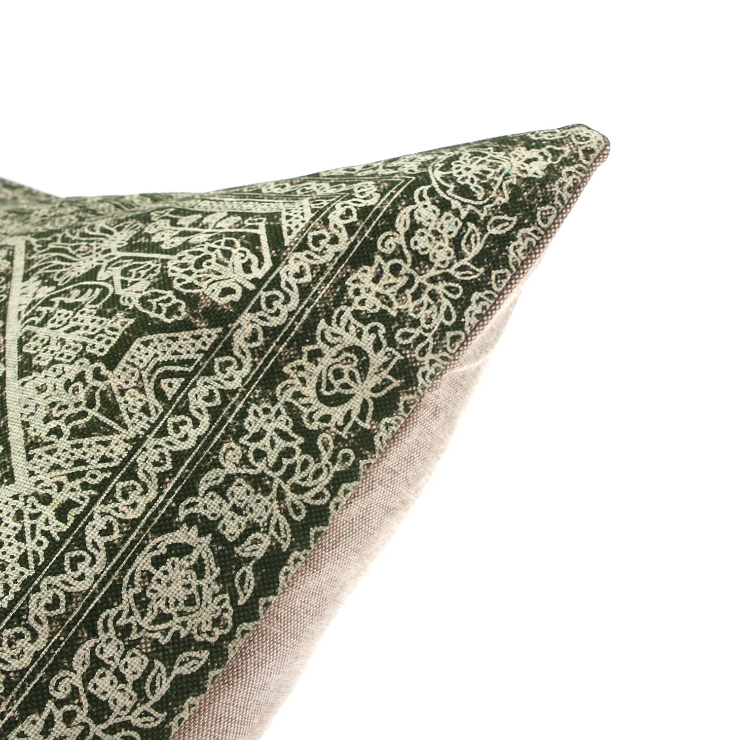 Olive Garden Decorative Cushion Cover – 18 x 18 Inch - Image 2
