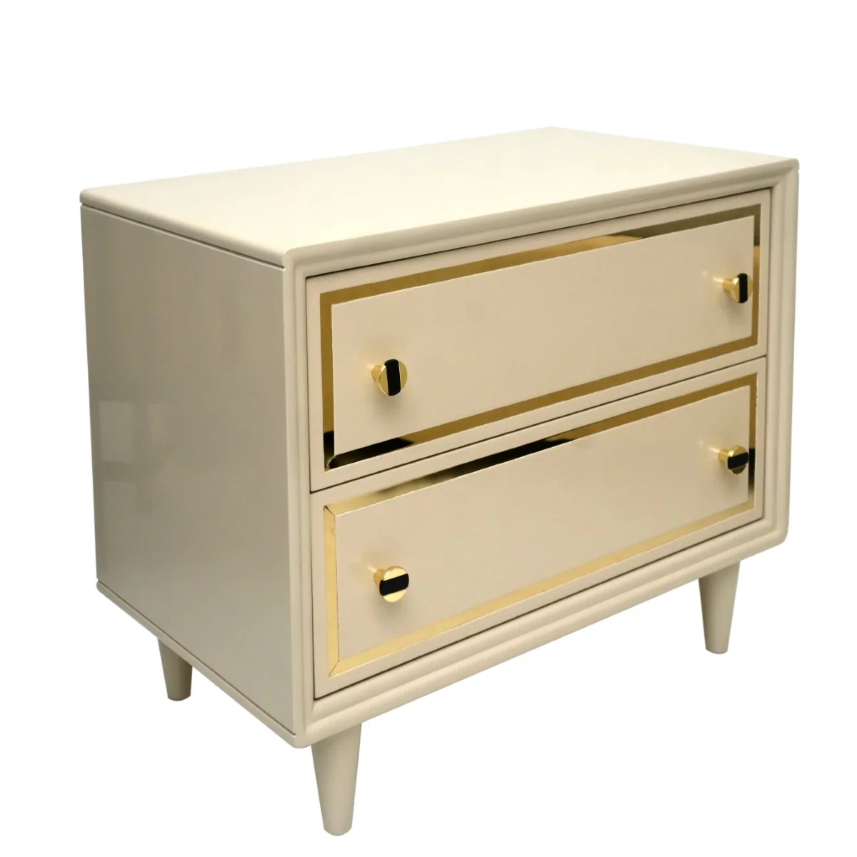 Opulent King Size Bed with 2 Side Tables - Image 8