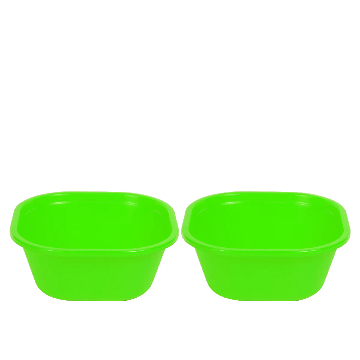 Pack of 2 Blend Plastic Bowl Small – 1500 ml (Assorted) | Multipurpose Kitchen Bowl Set of 2 (Available in Red, Yellow, Magenta, Blue, Green & Orange) - Image 3