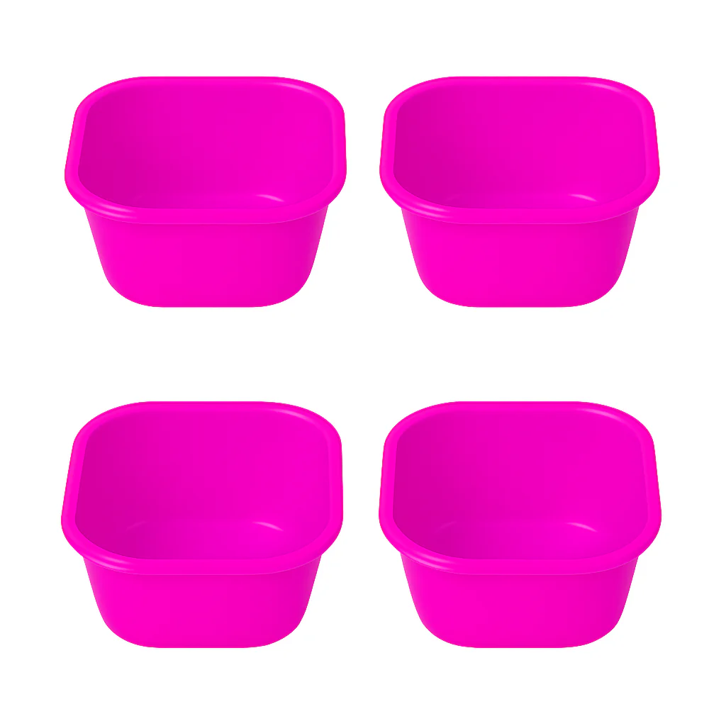 (Pack of 4) Blend Mini Plastic Bowls – 400 ml (Assorted) | Multipurpose Snack & Serving Bowls - Image 5