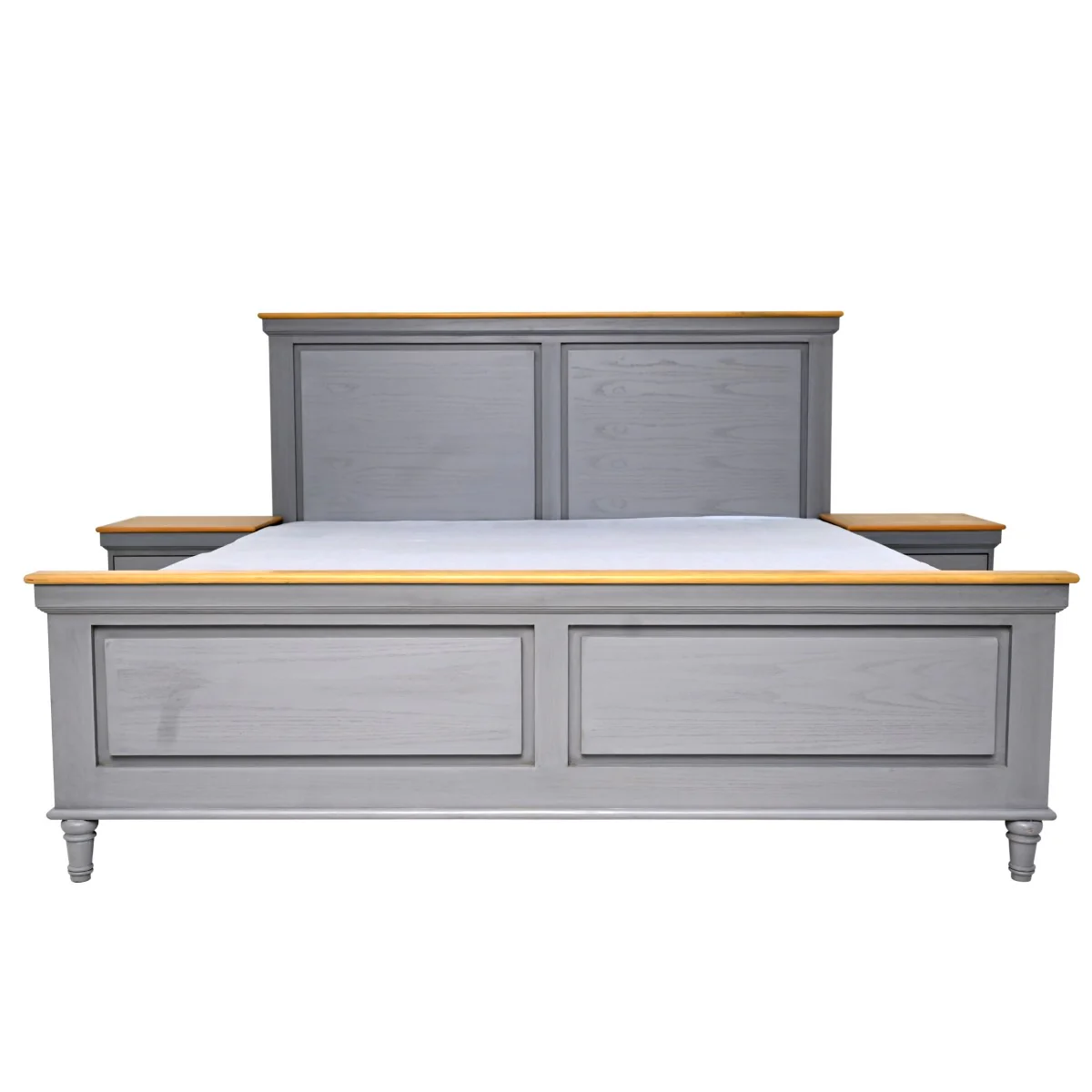 Patrick N King Size Bed with 2 Side Tables - Image 4