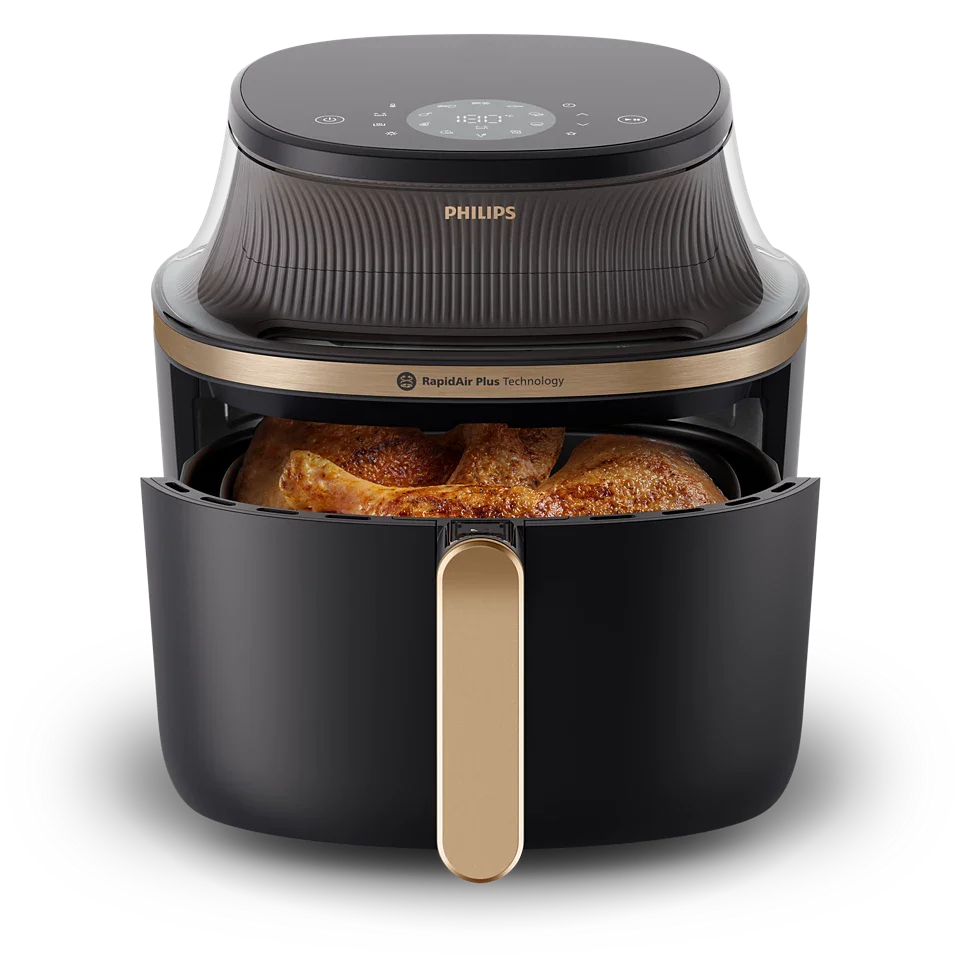 Philips 3000 Series Airfryer 6.2L with RapidAir Plus Technology & 16-in-1 Cooking Functions (NA332/00) - Image 4