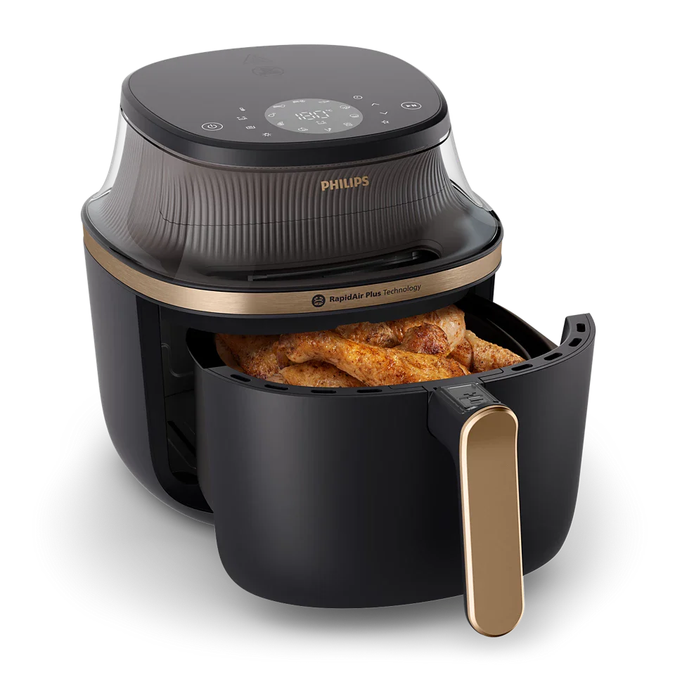 Philips 3000 Series Airfryer 6.2L with RapidAir Plus Technology & 16-in-1 Cooking Functions (NA332/00) - Image 5