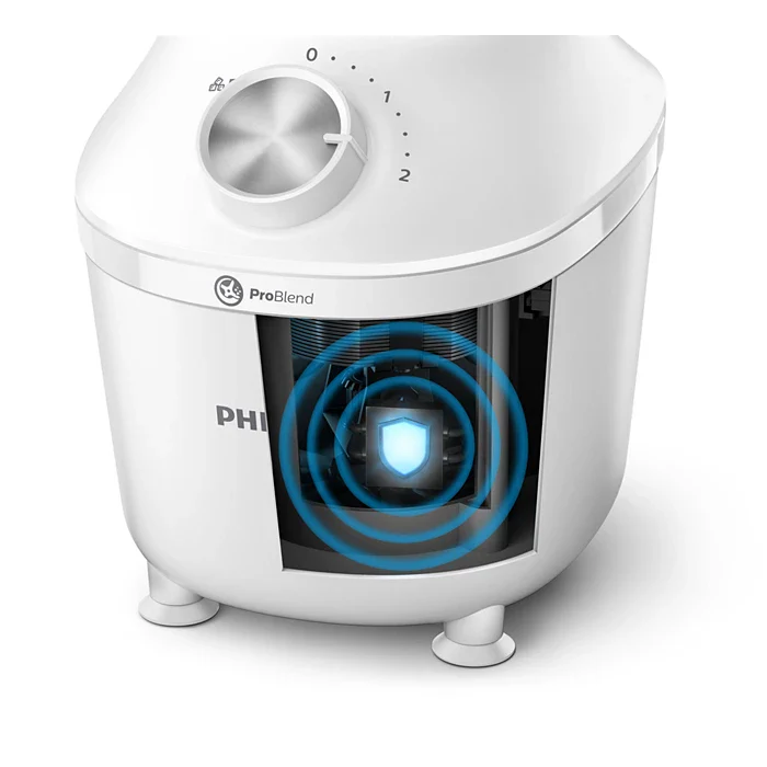 Philips 3000 Series Blender HR2291/20 – Powerful Kitchen Blender with ProBlend Technology and Multi-Purpose Grinding Jar - Image 2