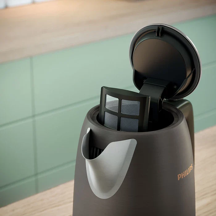 Philips 5000 Series Stainless Steel Kettle – HD9352/31 (Black & Copper) | 3000W Fast-Boil Premium Electric Kettle - Image 3
