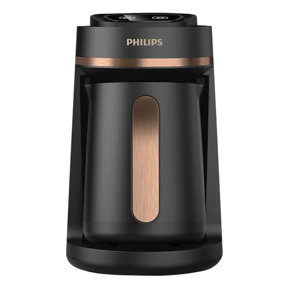 Philips 5000 Series Turkish Coffee Maker HDA150/62 – 735W Fast-Brew Machine with Boil Control Sensor & 360° Rotating Base