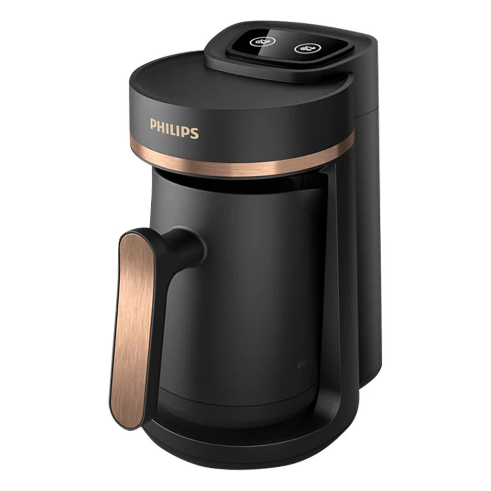 Philips 5000 Series Turkish Coffee Maker HDA150/62 – 735W Fast-Brew Machine with Boil Control Sensor & 360° Rotating Base - Image 2