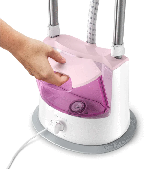 Philips Garment Steamer GC485 – Vertical Fabric Steamer with Large Water Tank & Adjustable Pole - Image 3