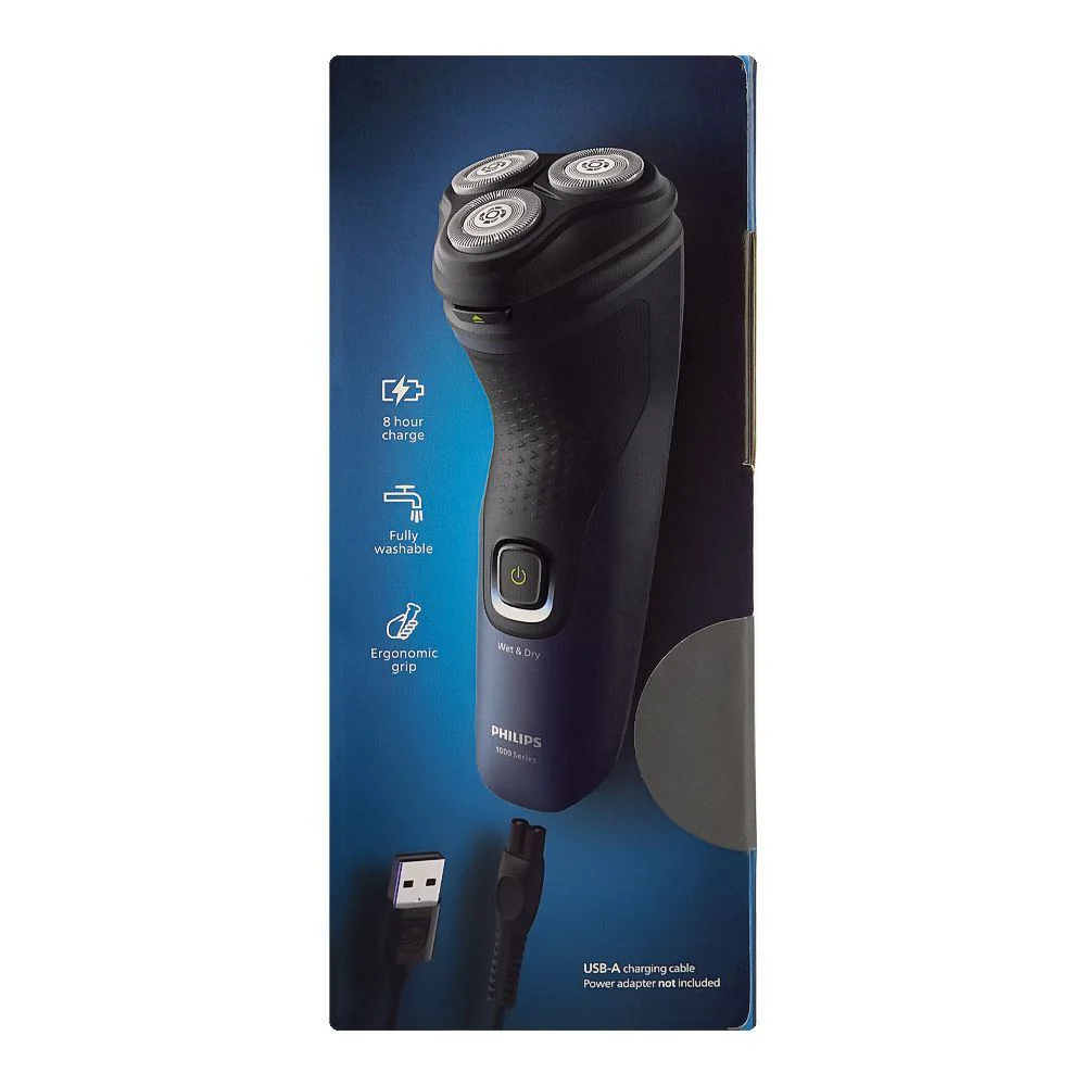 Philips S1151/00 1000 Series Wet & Dry Electric Shaver | Cordless Rotary Shaver for Comfortable Daily Shaving - Image 6