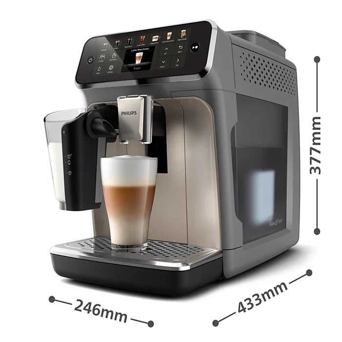 Philips Series 4400 Fully Automatic Espresso Machine – EP4446/70 | Premium Bean-to-Cup Coffee Maker - Image 2