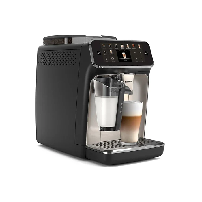 Philips Series 5500 Fully Automatic Espresso Machine with LatteGo & Silent Brew – 20 Coffee Recipes (EP5547/90) - Image 3
