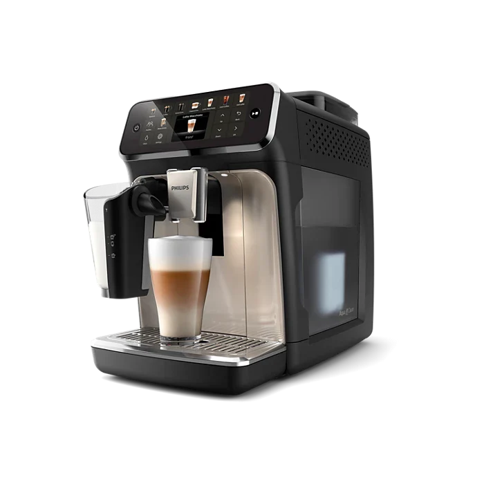 Philips Series 5500 Fully Automatic Espresso Machine with LatteGo & Silent Brew – 20 Coffee Recipes (EP5547/90) - Image 4