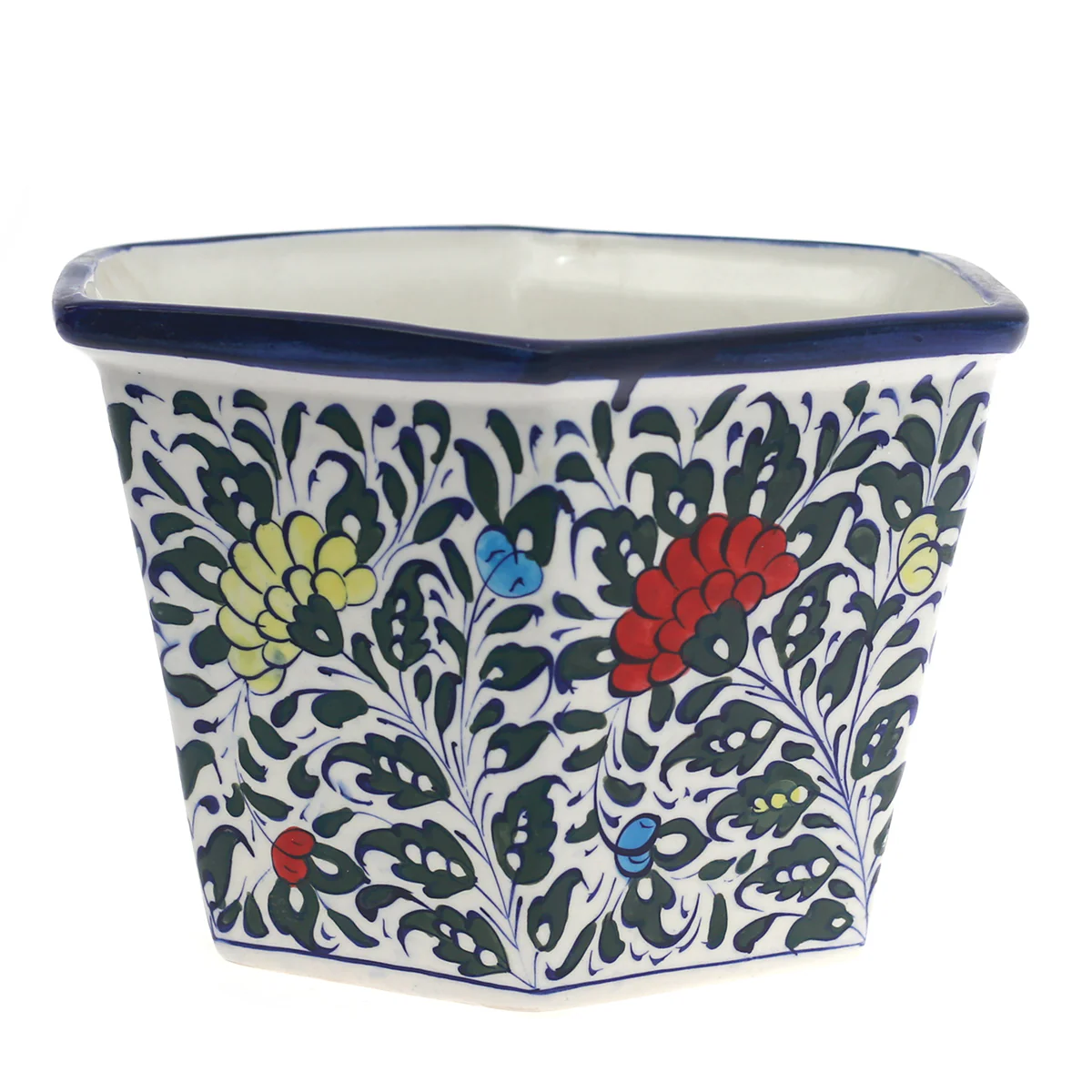 Planter Ceramic Multi small Blue Pottery - Image 2