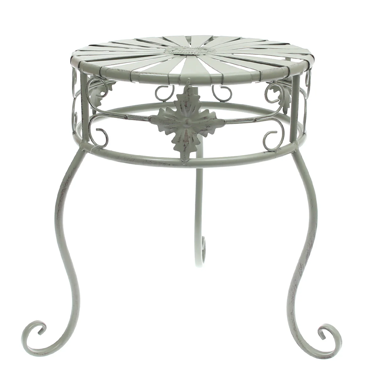 Planter Stand Large Antique 11 X 11 X 11 Inch Hx-01 - Image 2