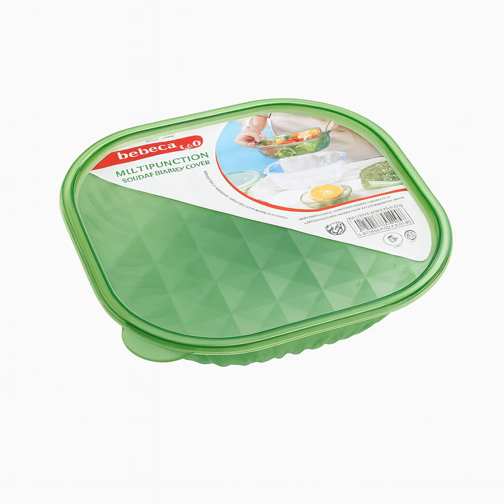 Plastic Drain Storage Box with Lid – Green Available in Medium and Large