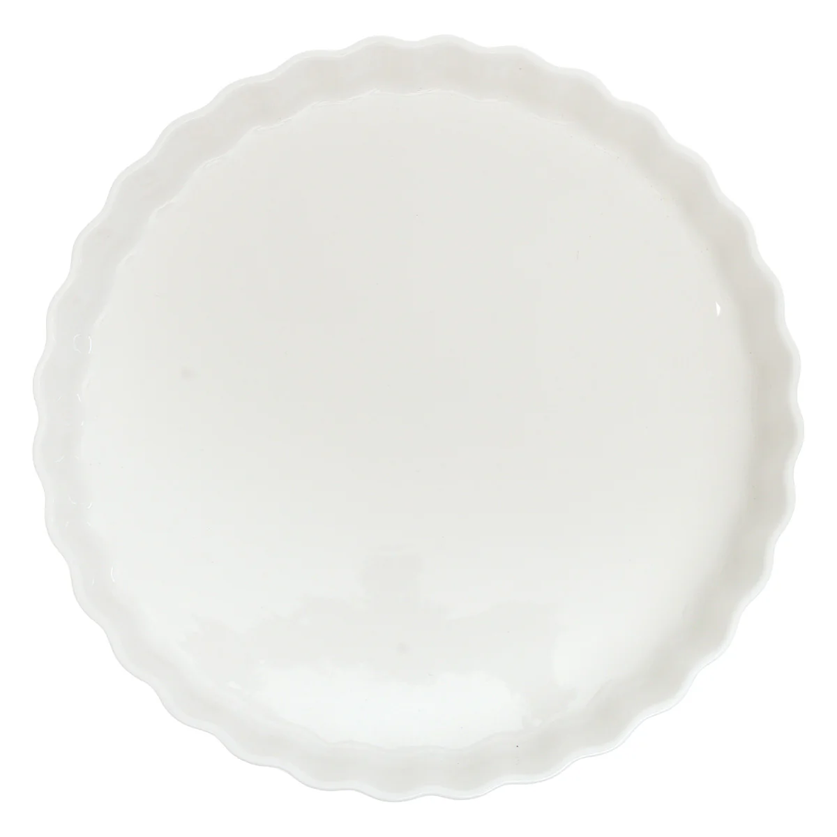 Platter White 11 Inch – Classic Ceramic Serving Platter - Image 2