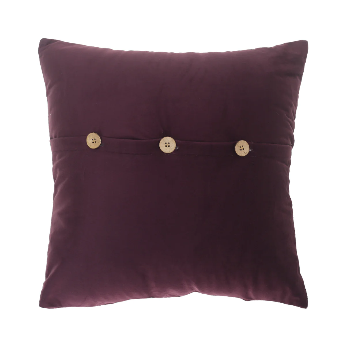 Plum Garden Cushion Cover 18x18" - Image 4