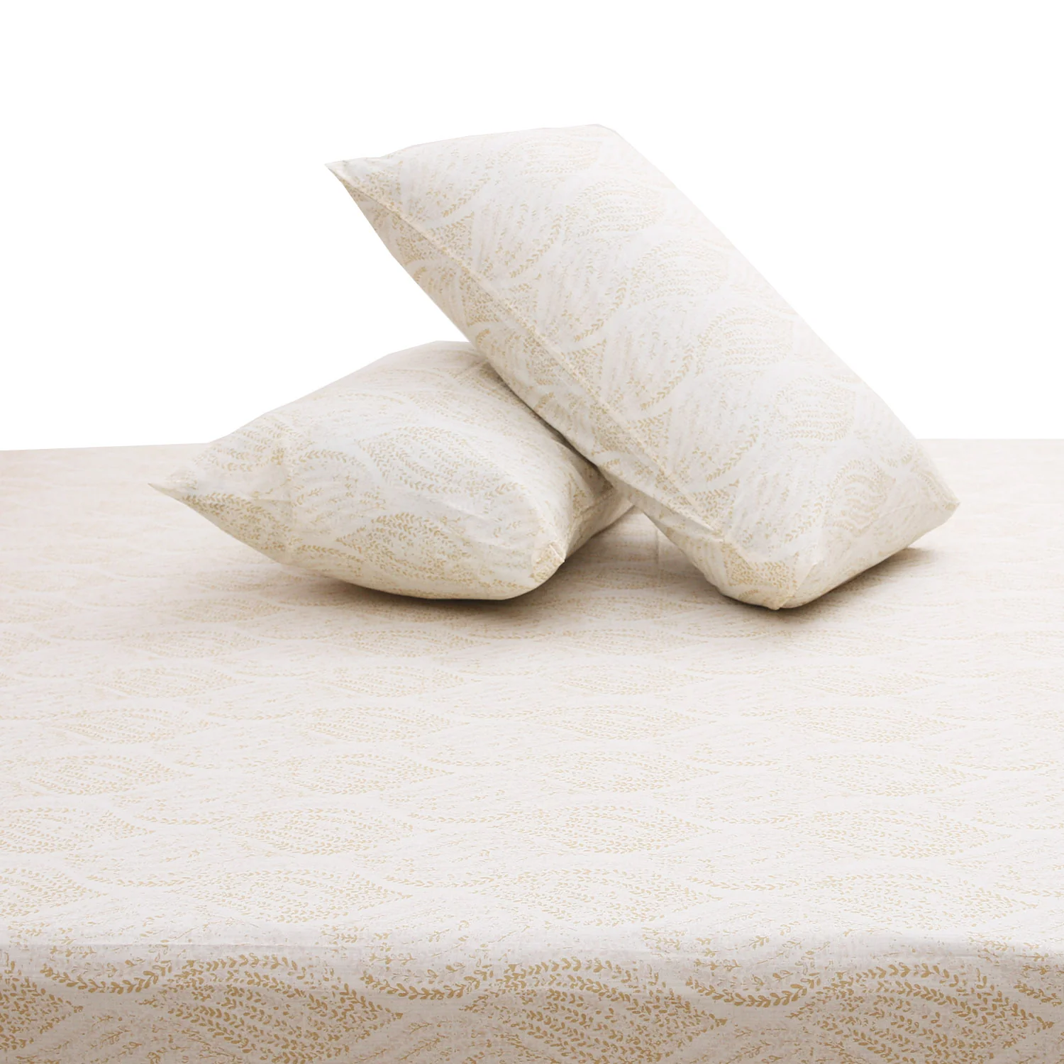 Powder Double Bed Sheet – 96x102 Inches | Soft Printed Cotton Bedsheet