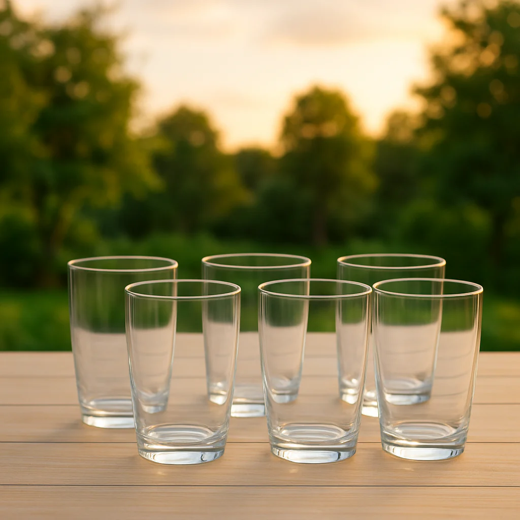 Premium Clear Tumbler Glass 280 ml
