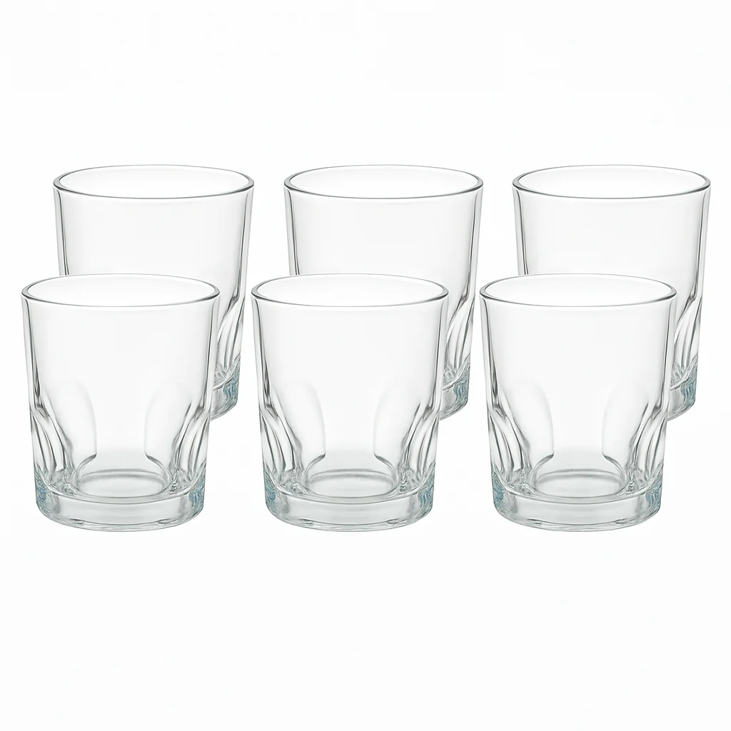 Premium Clear Tumbler Glass 330 ml - Image 2