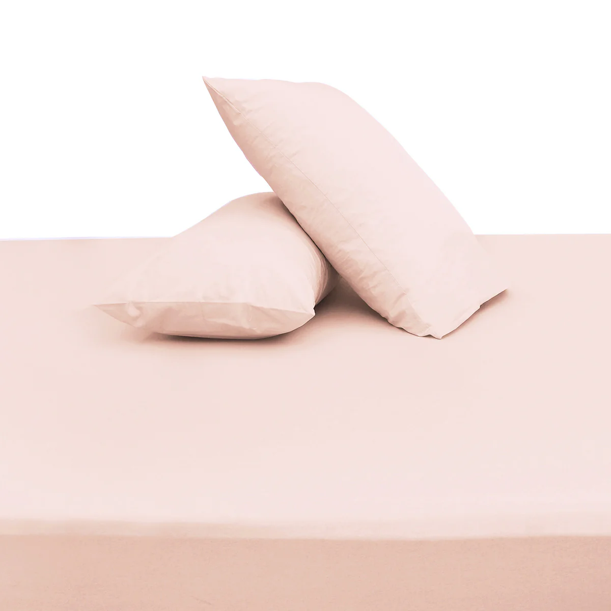 Premium Double Bed Sheet 96x102" – Cream Dyed Cotton | Elegant & Soft Bedding Set