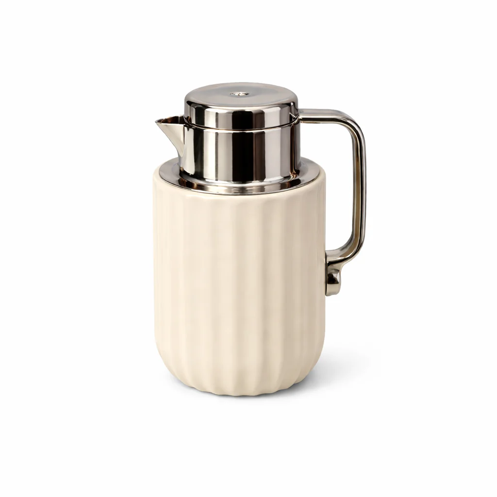 Premium Thermos Flask – Blue, Pink & Cream - Image 2