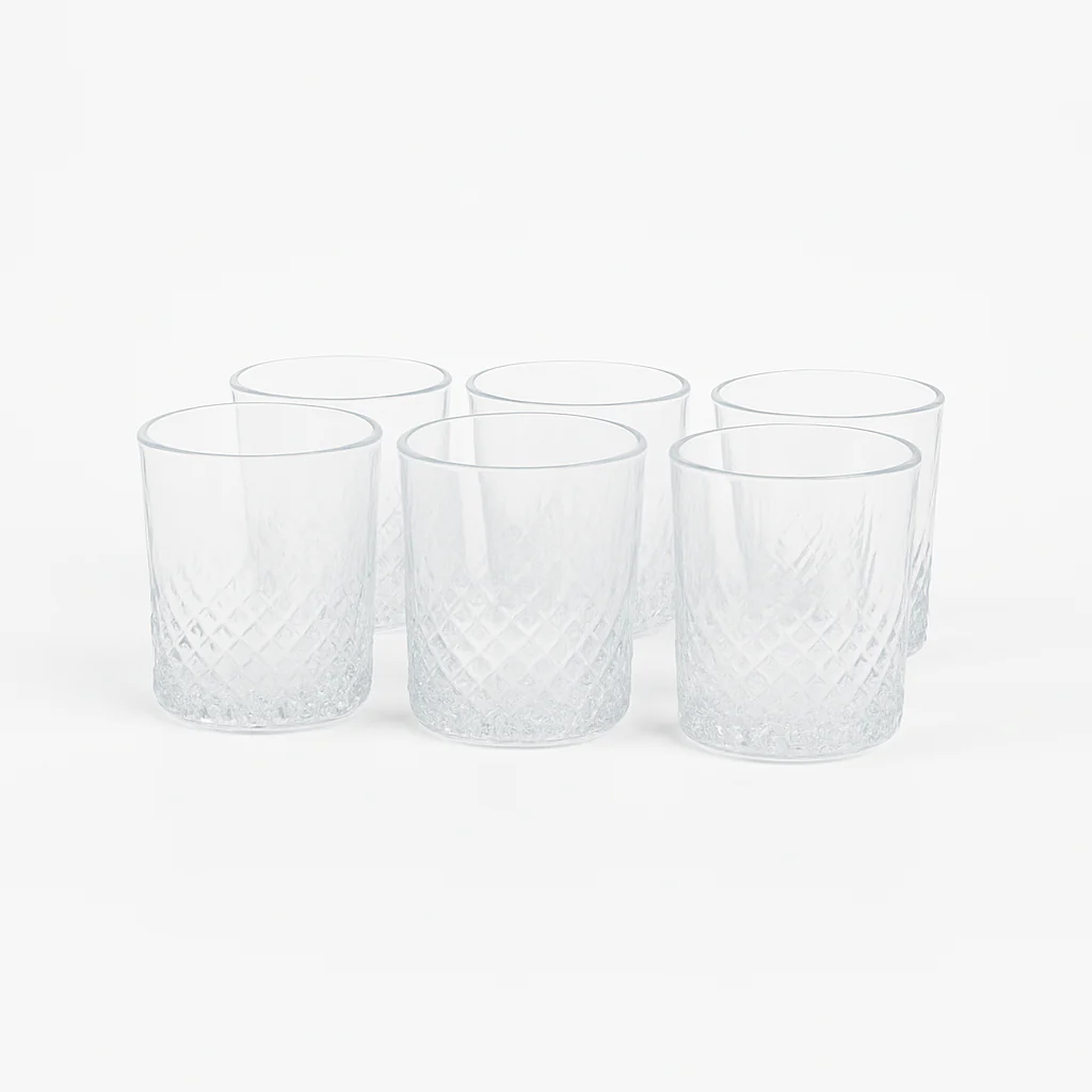 Premium Tumbler Glass – 320ml (Set of 6) - Image 2
