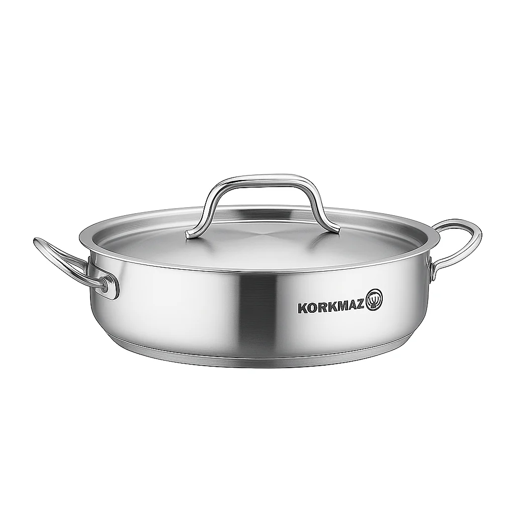 Proline Gastro Stainless Steel Casserole Pot Set – Professional Grade Cookware (Sizes: 20x12, 28x12, 28x16, 32x19, 36x10, 36x21, 40x25 cm) - Image 2