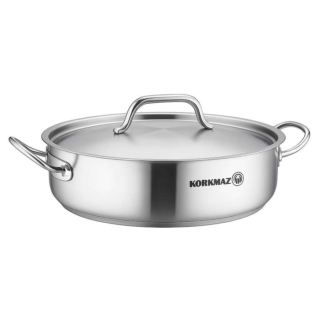 Proline Gastro Stainless Steel Casserole Pot Set – Professional Grade Cookware (Sizes: 20x12, 28x12, 28x16, 32x19, 36x10, 36x21, 40x25 cm) - Image 3