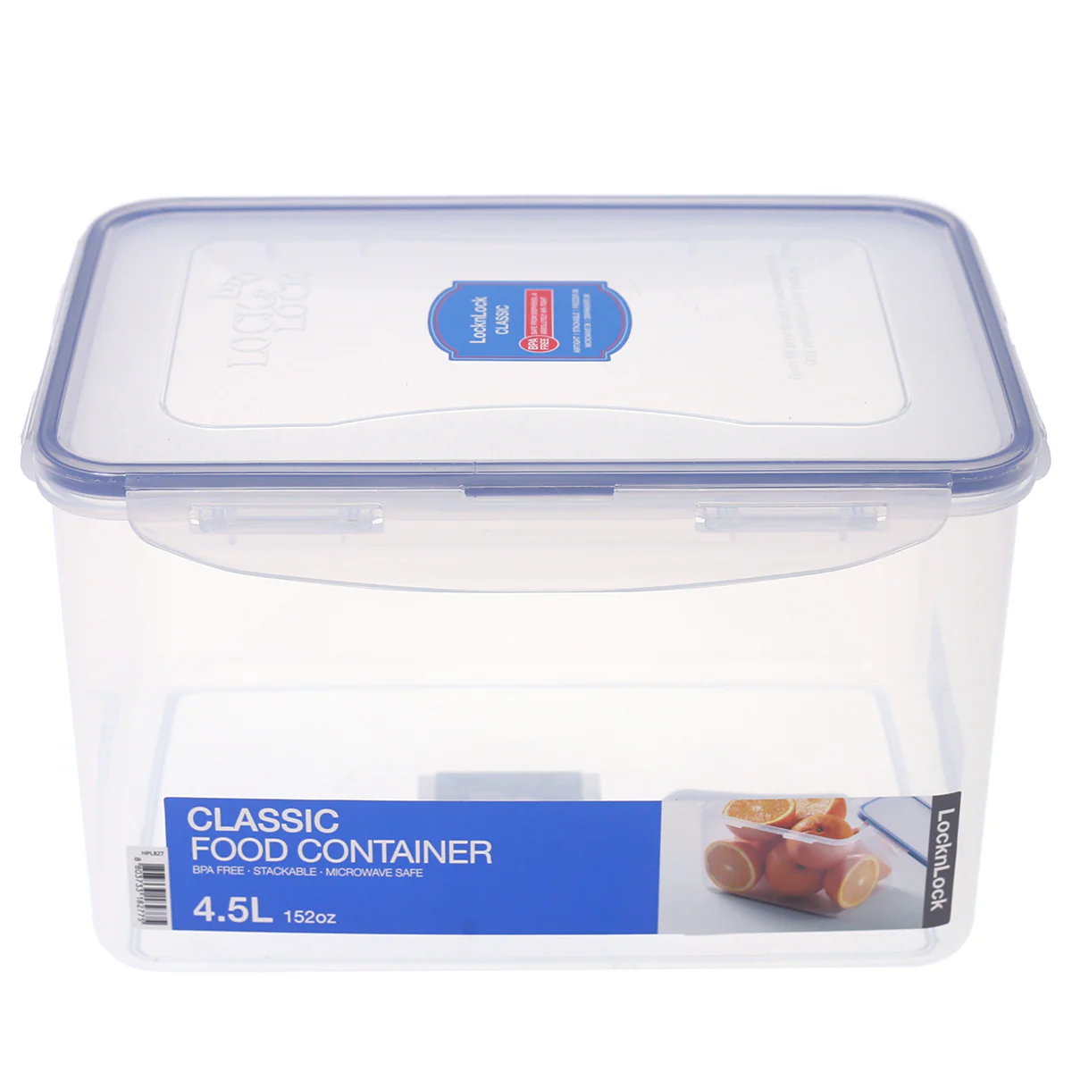 RECT TALL FOOD CONTAINER 4.5L LLHPL827 SB - Image 2