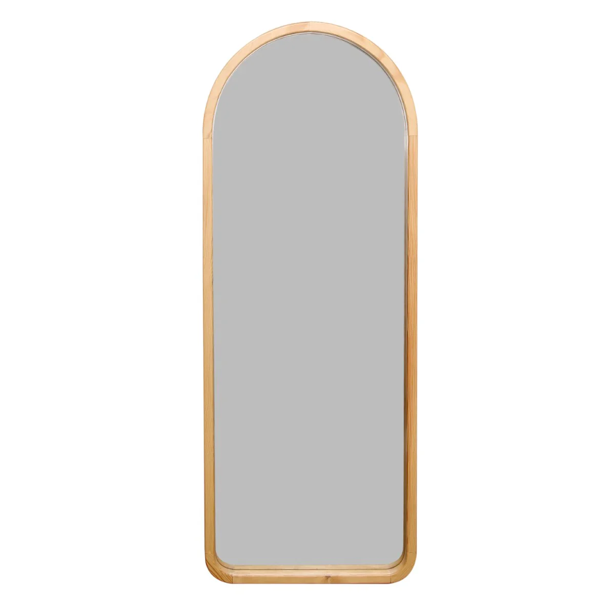 RIA Wall Mirror – Modern Full-Length Arch Mirror with Wooden Frame - Image 2