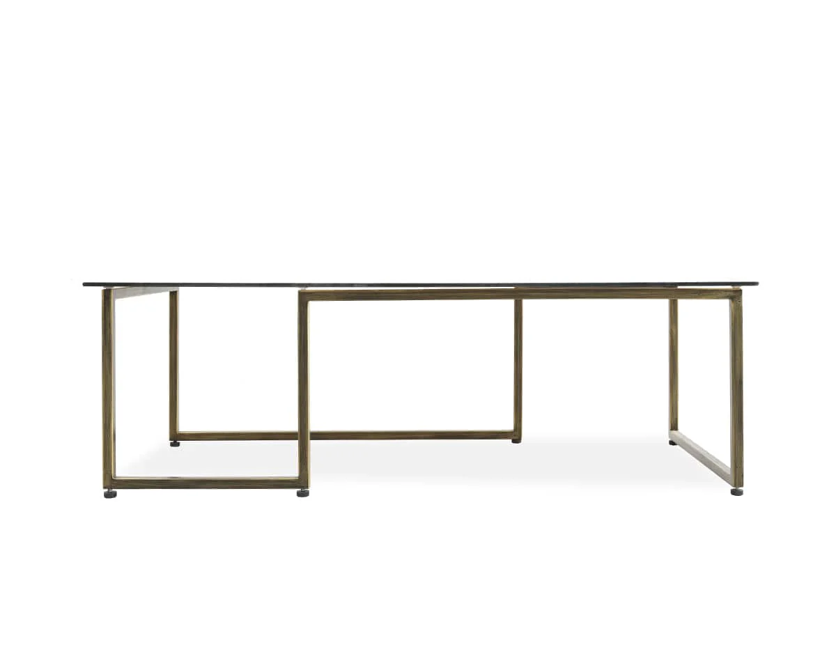 Ross Coffee Table Antique Gold - Image 4