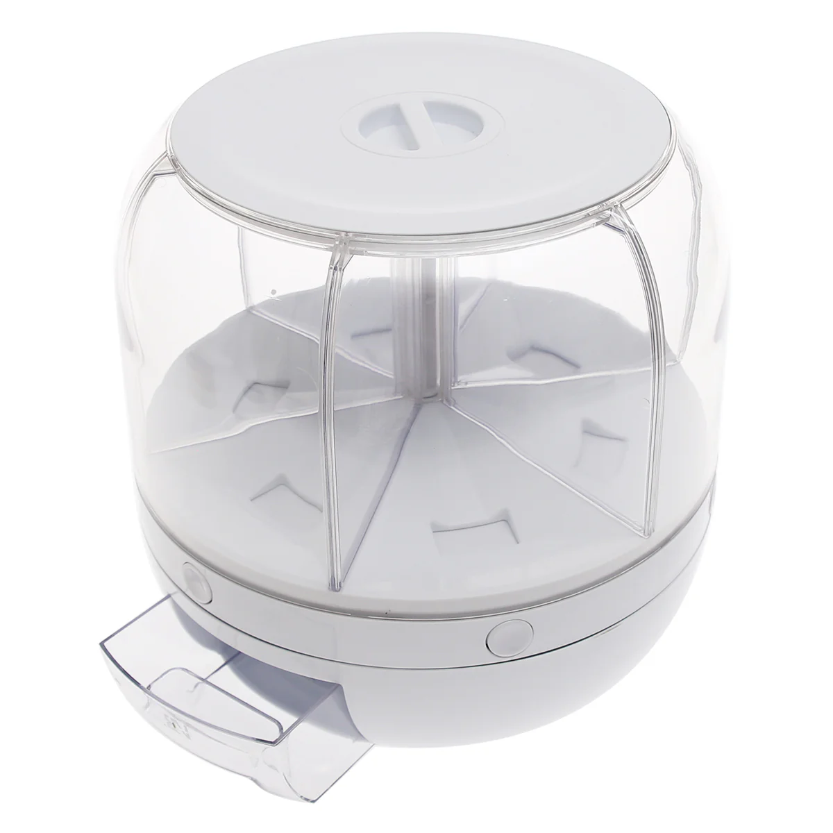 Rotating Rice Dispenser – 5kg Capacity Grain Storage Container - Image 2