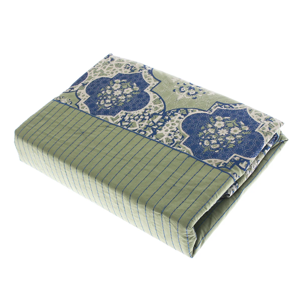 Sage Textures Bedding Set of 6 – Elegant Cotton Blend Bed Sheet & Pillow Covers (Mehr Collection) - Image 2