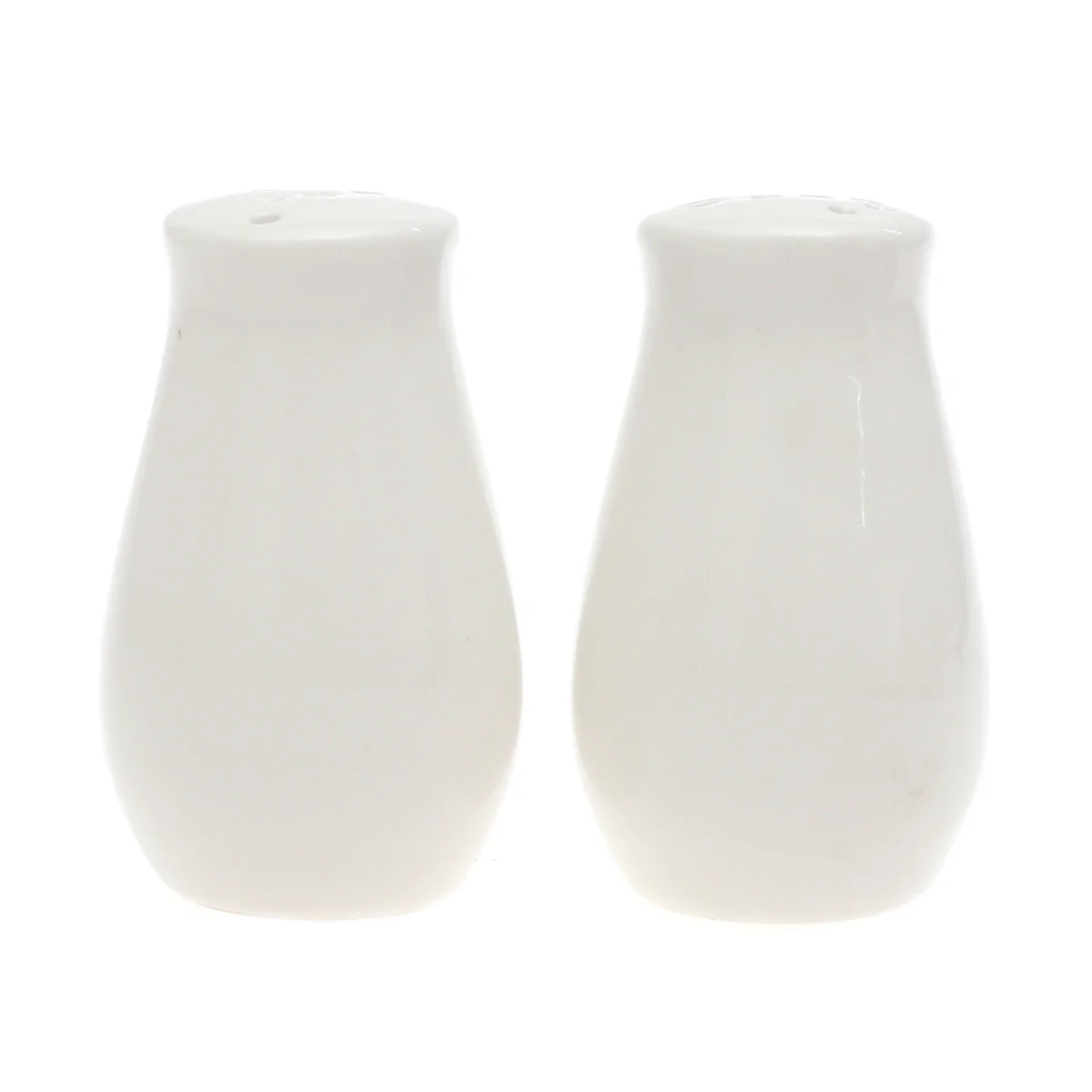 Salt & Pepper Set – Elegant White Ceramic Shakers