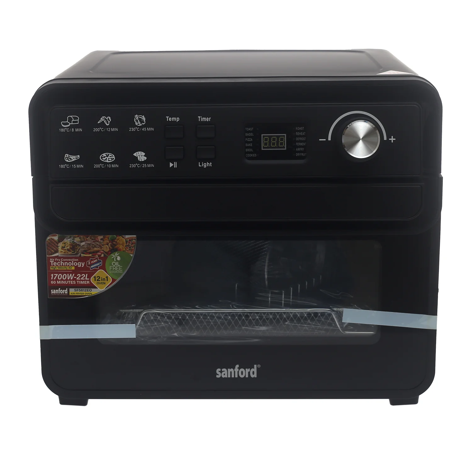 Sanford 23L Air Fryer Oven – Digital Multi-Function Convection Oven - Image 3