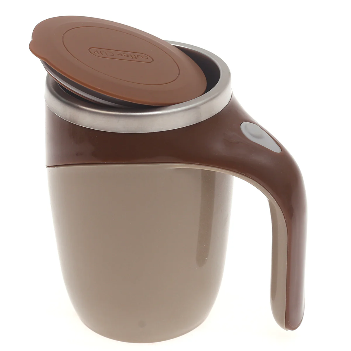 Self-Stirring Mug – Handheld with Lid (H/W) - Image 2