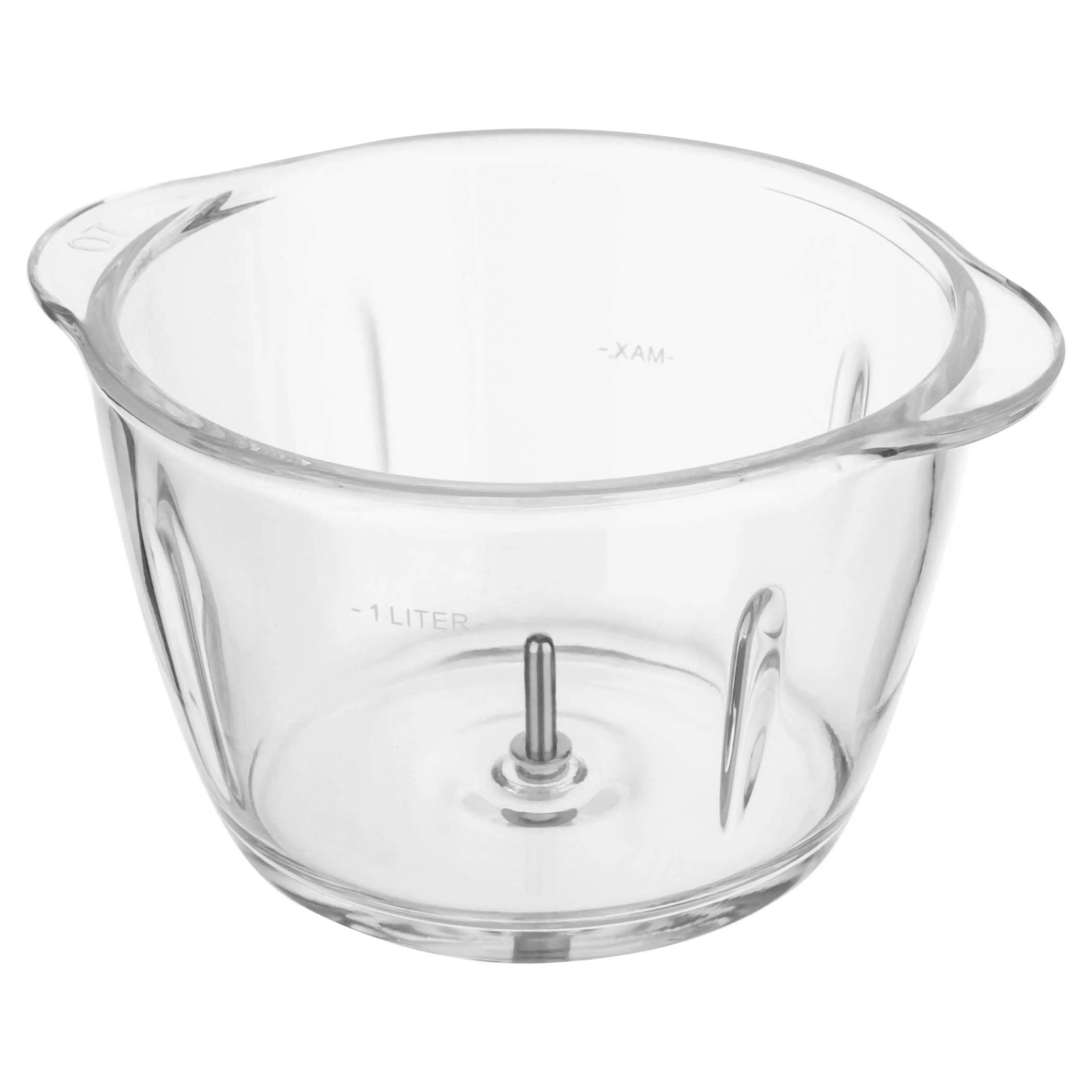 Sencor Food Chopper 500W with Glass Bowl & Stainless Steel Blade – Compact One-Touch Chopper (SCB5100WH) - Image 6