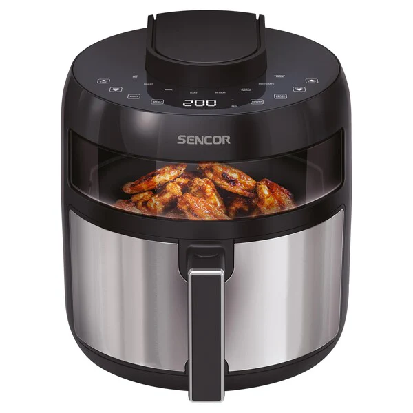 Sencor SFR5010BK Vita Fryer – 5 L Oil-Free Digital Air Fryer with LED Display & Touch Controls, 1500 W - Image 5