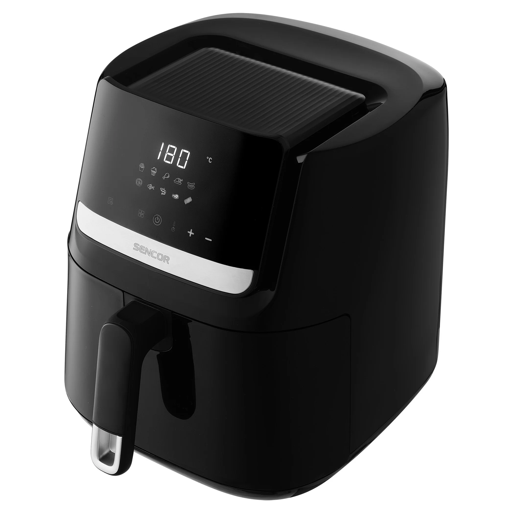 Sencor SFR6550BK Digital Air Fryer – 6.5 L XL Capacity, 1600 W, Oil-Free Rapid Hot Air Technology - Image 3