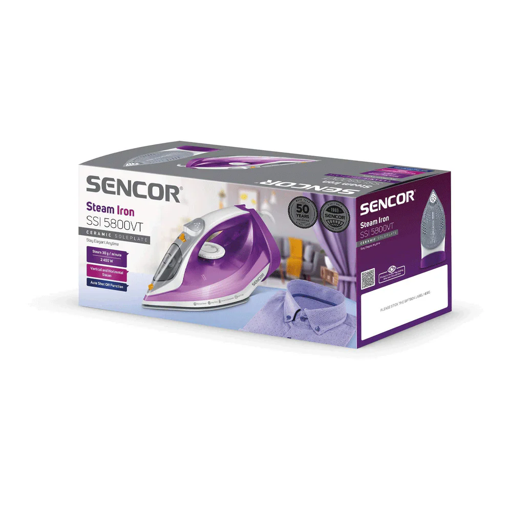 Sencor Steam Iron SSI 5800VT - Image 4