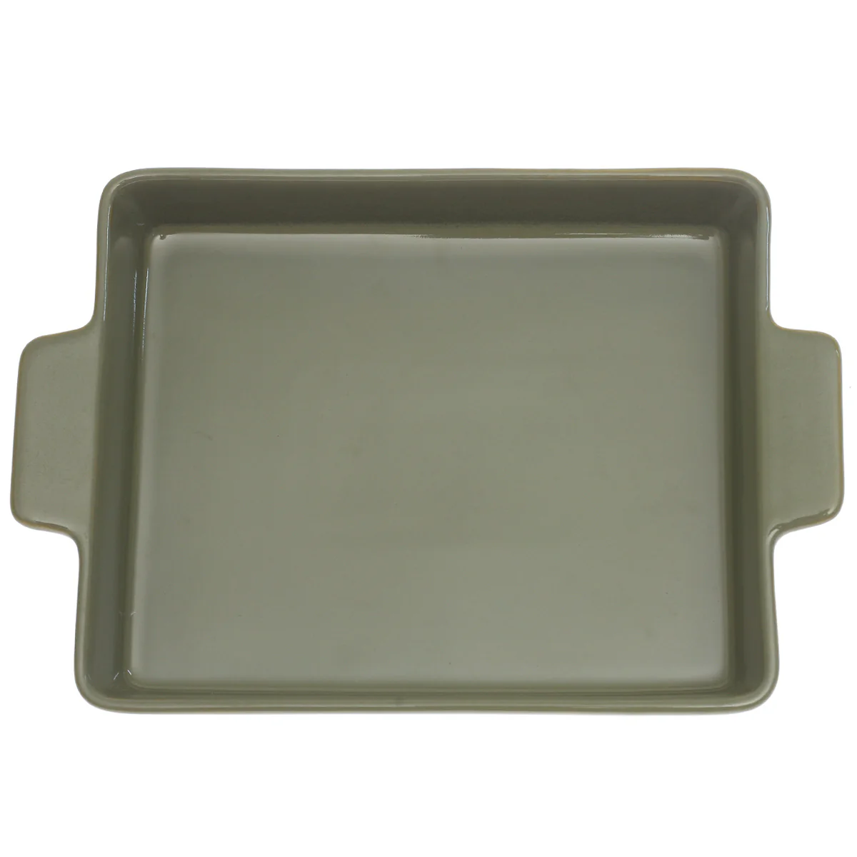 Serving Dish Green 8.5 × 10.5 Inch – Rectangular Ceramic Serving & Baking Dish - Image 2