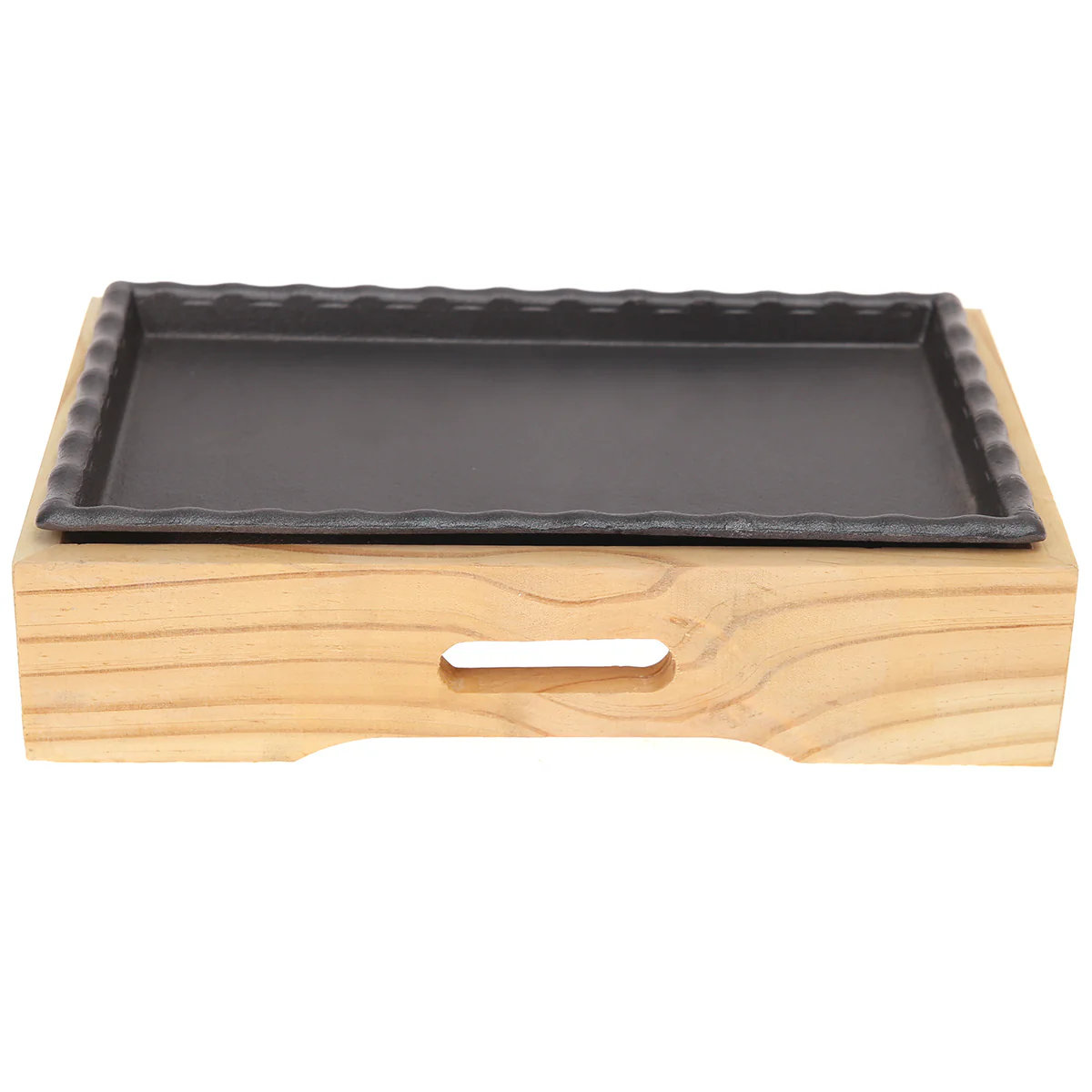 Sizzler Plate Black 11 X 7 X 3 Inch JLX-002 - Image 2