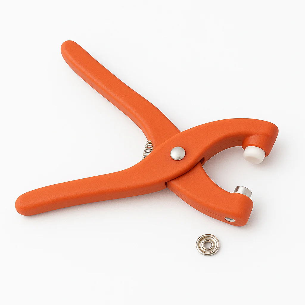 Snap Button Press Hand Tool – Manual Fastener Pliers for Clothing & DIY - Image 2