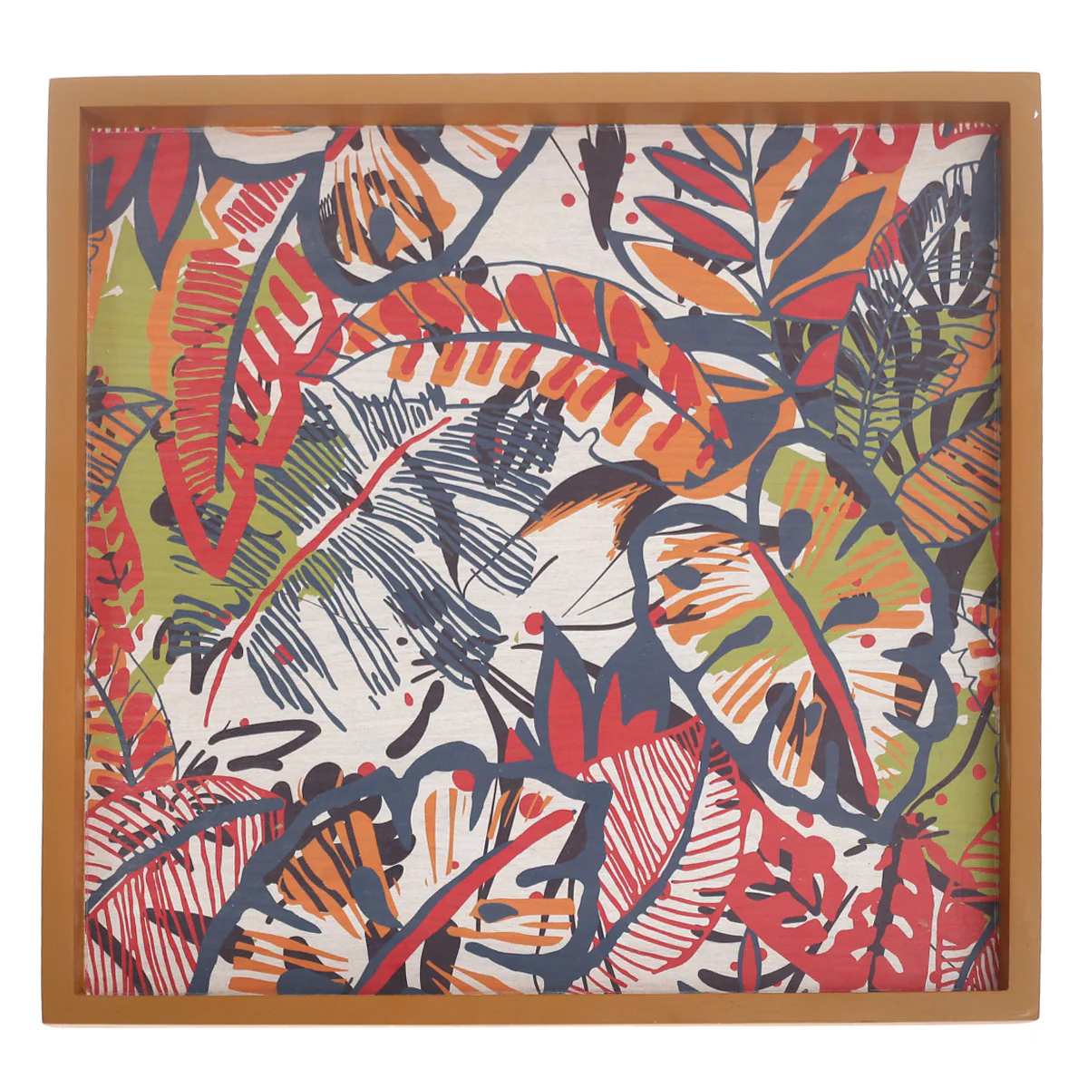 Square Tray 14.5X14.5Inch Mars Red - Image 2