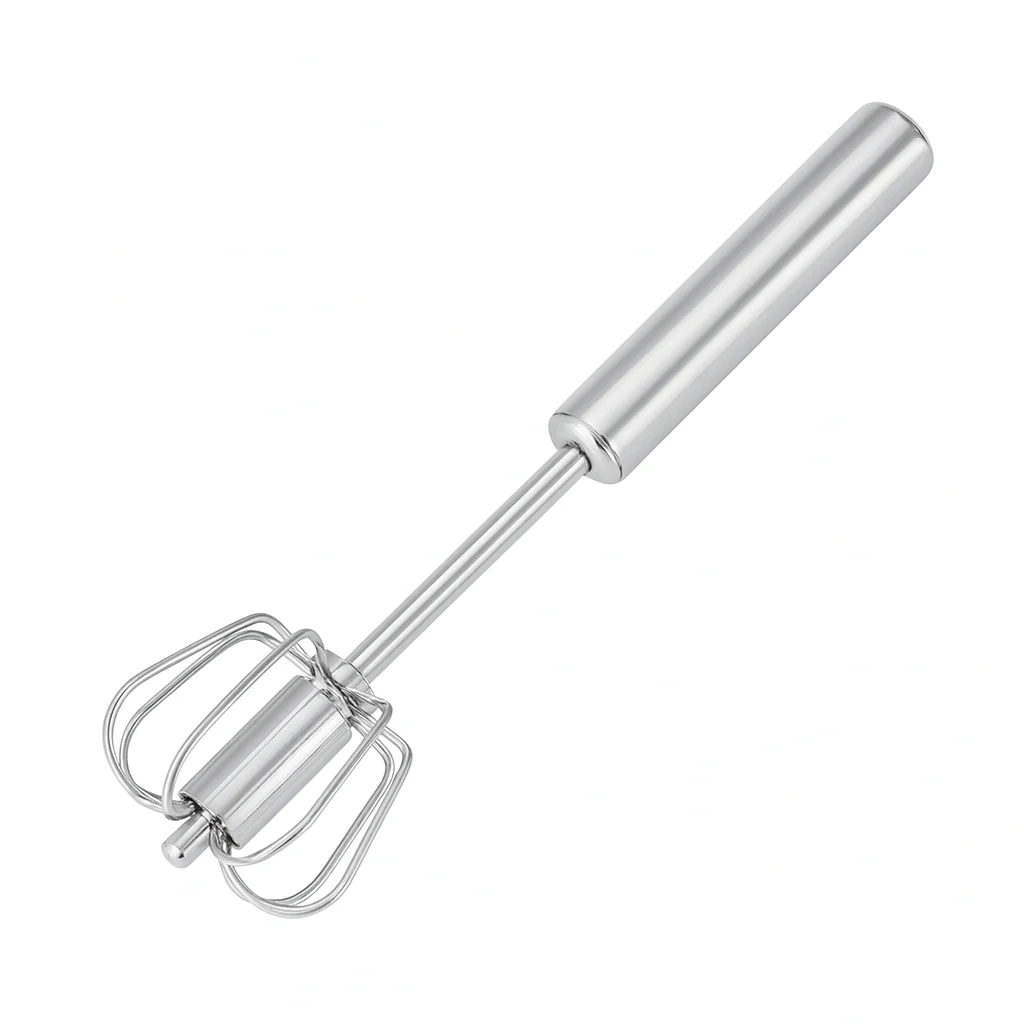 Stainless Steel Beater – Handheld Whisk with Iron Handle (30cm & 36cm) - Image 2