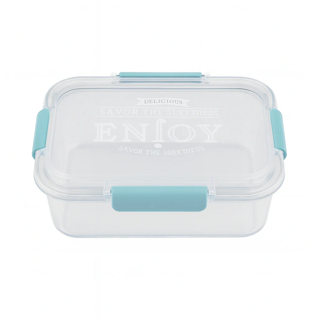 Stainless Steel “ENJOY” Lunch Box – Leak-Resistant Multi-Compartment Food Container